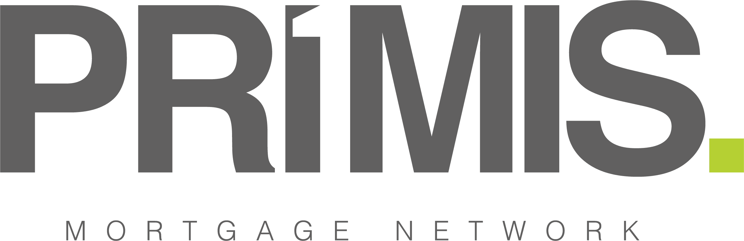 PRIMIS mortgage network Grey Logo