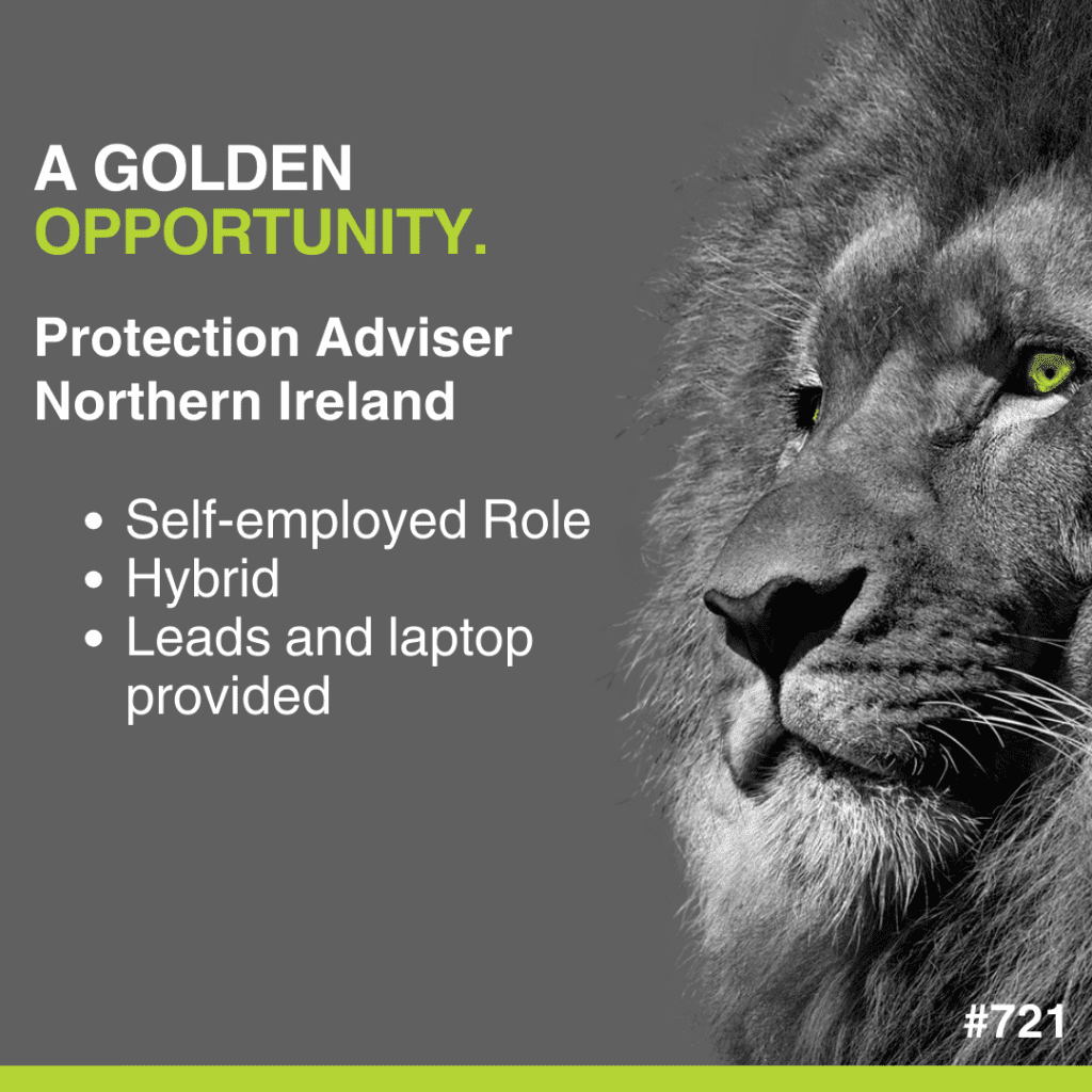 Vacancy artwork for Northern Ireland-based Protection Adviser position