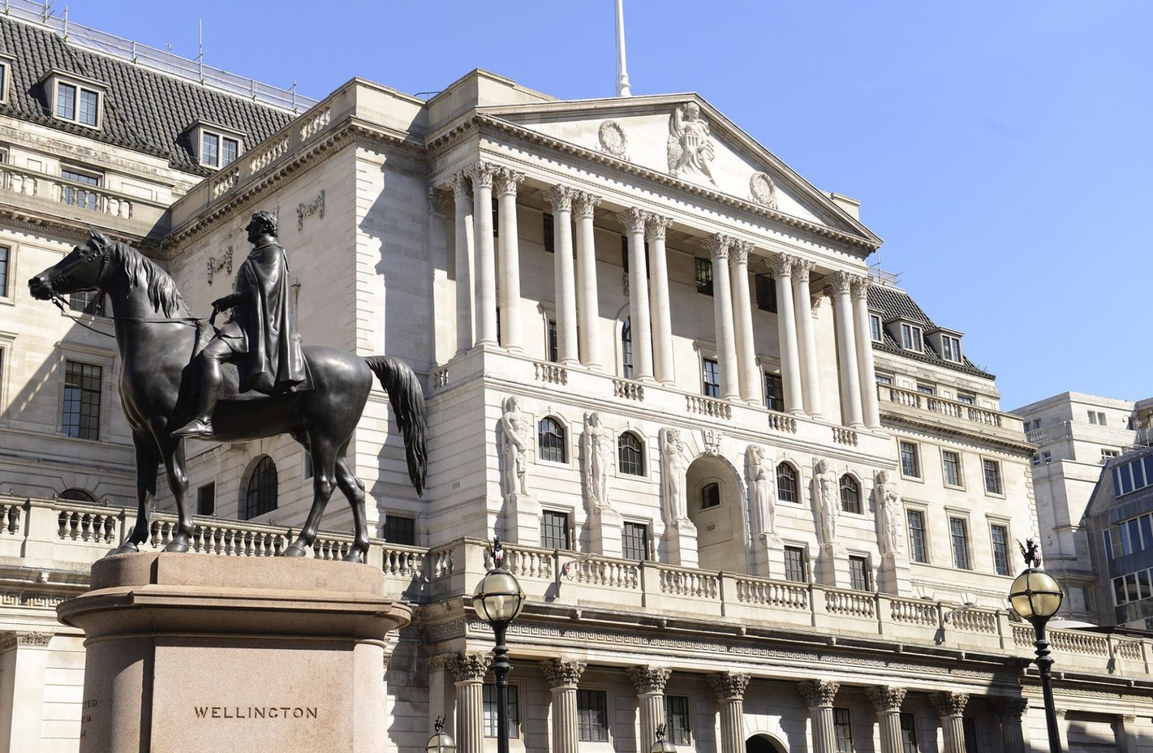 Photograph of the Bank of England